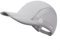GADIEMKENSD UPF50+ Quick Dry Sports Hat Lightweight Breathable Soft Outdoor Running Cap (Folding Series, Light Grey)