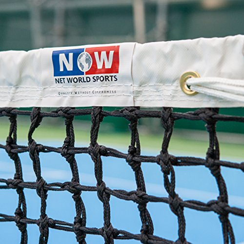 Vermont 3.5mm DT Championship Tennis Net [42ft] | ITF Regulation Net | Professional Tennis Net System | Tennis Accessories for Clubs | Tennis Club Essentials