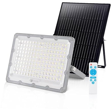 ledbox Proyector LED SOLAR PRO 100W Litio 3,2V - 15000mAH, Blanco frío