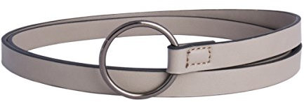 Damen Slim Gürtel Bindegürtel Hüftgürtel Jeans Kleid Belt,Grau