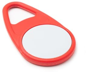 Gelikom RFID KeyFob NXP MIFARE DESFire EV2 8K 70pF (Rot, 10 Stück)