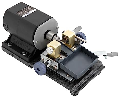 ROMYIX Pearl Drilling Machine, 480W Bead Driller Holding Machine, DIY Jewellery Punching Machine Bead Drill for Hats/Shoes