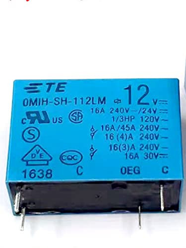 XTVVTODJXT 2 Stück OMIH-SH-112LM 12 V Relais