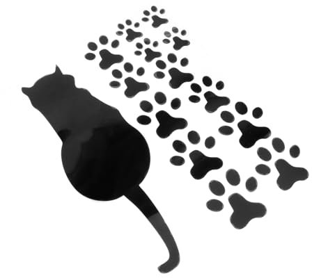 iplusmile 1blatt Katzenpfoten Autoaufkleber Universelles Selbstklebendes Design Für Motorhaube Langlebiger Sticker Einfache Installation Ohne Werkzeuge Individuelles Für Ihr Fahrzeug