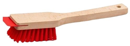 Racloir pour Tondeuse, Brosse De Nettoyage Ergonomique pour Tondeuse À Gazon, Racloir Multifonction Ergonomique pour Carénage avec Poils Rigides – Sols, Plafonds et Murs
