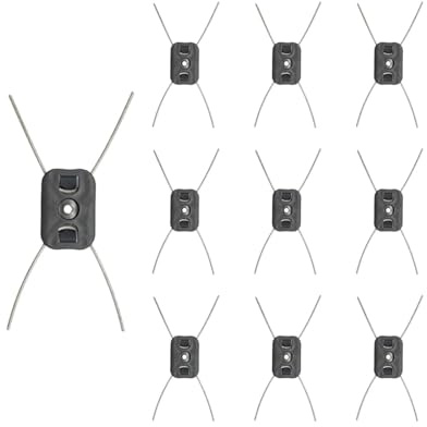 AOIUU Testina di Ricambio for tagliabordi Elettrico Eater, 2, 5 e 10 Pezzi(10Pcs)