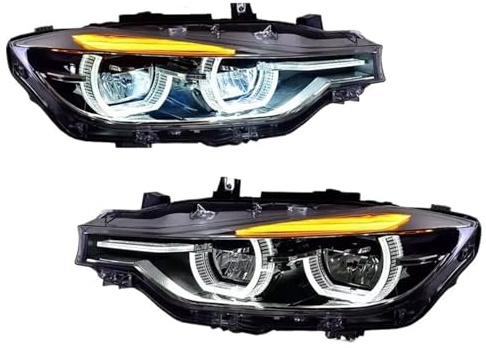 Per BMW F30 F35 320i 328i 335i Serie 3 2013-2018 sostituire il gruppo fari allo xeno alogeni Faro Proiettore Anteriore(Xeno)