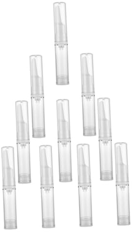 GALPADA Flacons Airless pour Sérum Contour des Yeux Lot de 10 en Plastique 5ml Distributeurs Cosmétiques Portables Essentiels pour Voyage