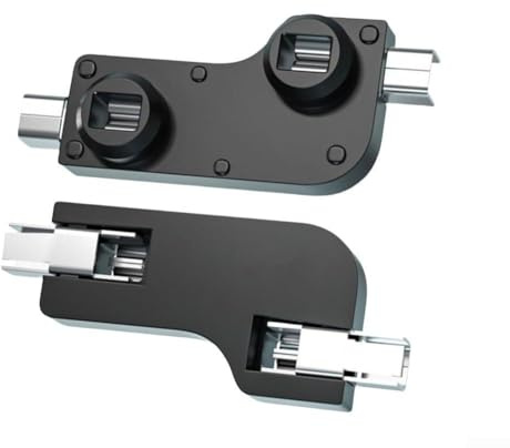 Oniissy 110 enchufes PCB intercambiables en caliente compatibles con interruptores de teclado mecánico MX, modelos de 6,35 mm y 2,90 mm, para una construcción de plástico de larga duración para fácil