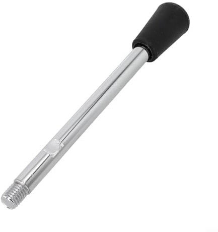 Yuanpgky Barre de poignée M6 en acier au carbone pour fraiseuse, accessoire de tour avec poignée filetée pour perceuses et machines-outils, compatible avec M8/M10 (pour M12 × 210 mm)