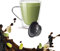 50 Caffè Aromatizzato Solubile PISTACCHIO Kickkick in Capsule Compatibili Lavazza A Modo Mio MADE IN ITALY