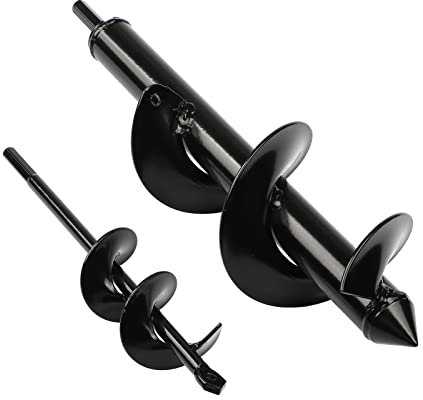 Trivella a spirale da giardino, senza fili, per piante