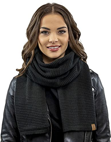 VIVISENCE Damen Winter Schal Aus Modischer Gemütlich Wärmendem Garn Kalte Wintertage Frauen Elegante Trendiger Und Sportliche Outfits Winter Herbst Modell 7041S