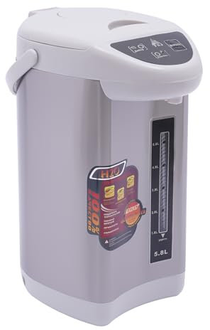 JAYEUW Thermopot 4 Liter 750w Elektrischer Heißwasserspender Thermoskanne Wasserkocher für Schule Zuhause Büro Hotel