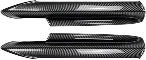 byjgs Frontstoßstange Lippe Splitter Verkleidung für BMW 3 Series E90 E91 320i 330i 316i 318i 335i Sport Pre-LCI 2005-2008, Frontstoßstange Seitensplitter Änderung,D