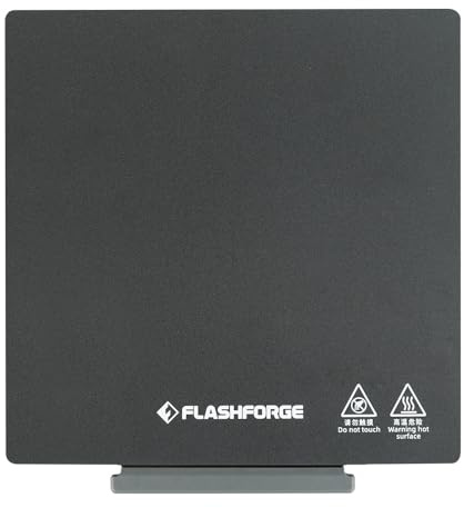 FLASHFORGE AD5M (Pro)/ AD5X 3D-Drucker-Plattform, Upgrade Magnetische Flexible PC Aufkleberplatte Hochtemperaturbeständig für den Druck von ABS/ASA/PC Materialien