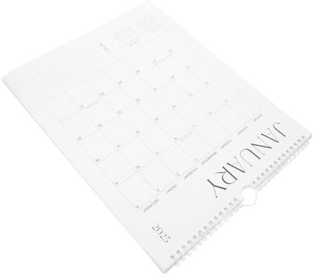 JEWEDECO Wandkalender Monate Minimalistischer Hängender Kalender Für Großzügige Planung Klare Lesbarkeit Dekoratives Design Für Zuhause Und Büro