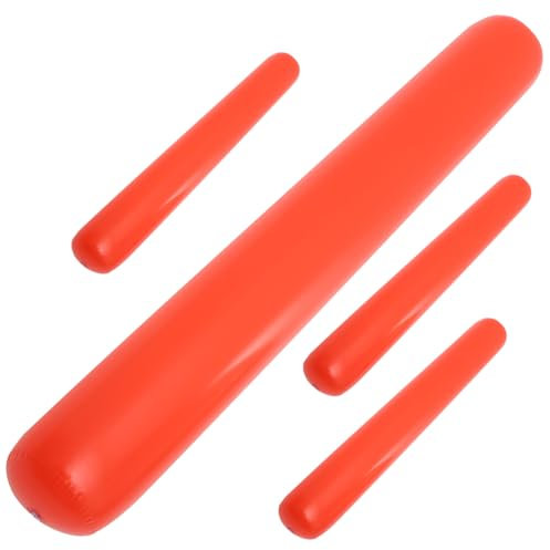 Abaodam 4stücke Aufblasbare Cheer-Sticks Lange - Für Partys Und Sportevents Für Fußball Und Basketball Wiederverwendbar Und Tragbar Material
