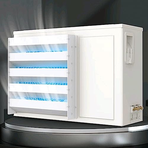 Split Air CondSplit luftkonditioneringsskydd för yttre enheter, luftkonditioneringsdeflektor luftventilationsskydd, ändra vindriktningen, skyddsstaket för AC-kondensorkompressor, luftventilationsskärm