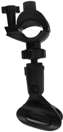 BESPORTBLE Pince Pour Microphone En Plastique Robuste, Clip Rotatif Réglable Pour Pied De Micro, Support Léger Et Compact Adapté à La Diffusion En Direct L'enregistrement