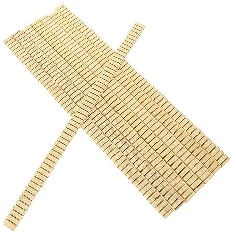 minkissy 8 Stück Teiliges Gitarren Inlay Streifen aus Holz Dekorative Gitarrenbeschläge für Luthiers Installieren für Verschiedene Gitarrenmodelle Geeignet