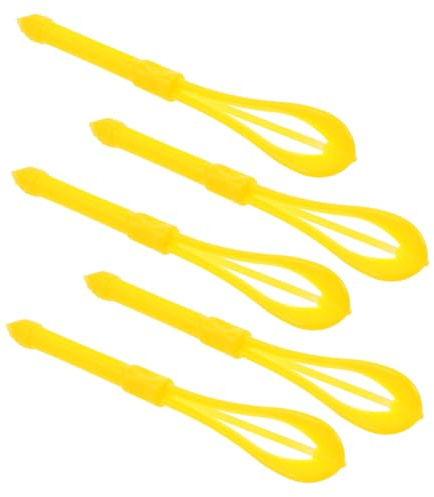 FRCOLOR 5piezas Mezclador de Tinte Cabello Mini Batidor de Color Herramientas para Peluquería Mezclador de Accesorios para Teñir el Cabello Uso Salón de Belleza