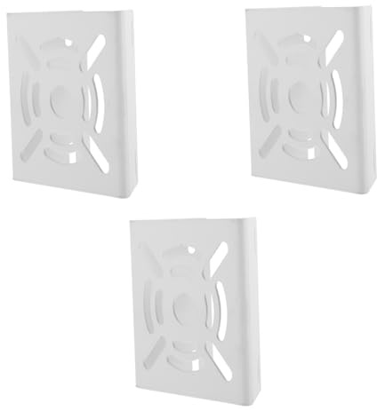 LIGIGWASH 3pcs Pole Mount Adapter Bracket for Ptz Dome Security Cameras Cctv Holder Easy Installation for Wall Ceiling Angle