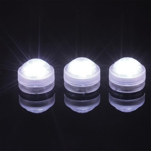 Bougie chauffe-plat LED submersible à télécommande - Bougie étanche pour fêtes et événements