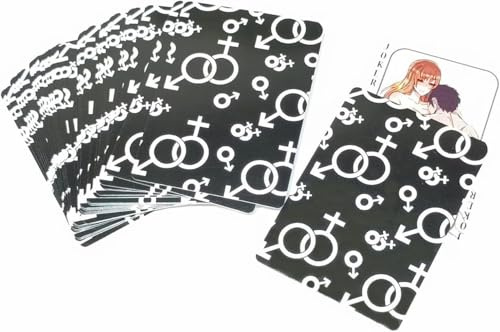 yilemeiyile Un mazzo di 50 carte da gioco pọkèr con le posizioni del kama sutra ṣëxy hot gadget cards D26-P317