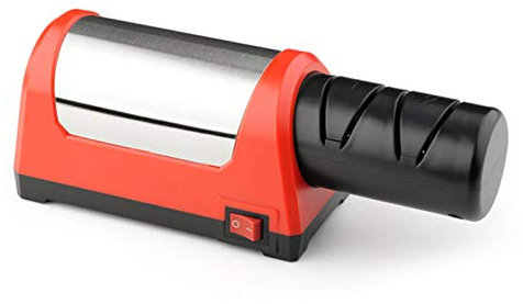 WPHH Afilador De Cuchillos Eléctrico Profesional De 2 Etapas, Afilador De Cuchillos De Cocina De Cerámica De Diamante, Máquina Afiladora