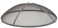 Farmcook Funkenschutzgitter rund für 60, 70, 80 cm Feuerschalen, unlackiert (59 cm Durchmesser)