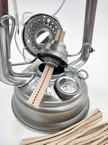 LaziRoll® Ersatzdocht 10 Stück 12x120mm für Petroleumlaternen wie Baby Special 276
