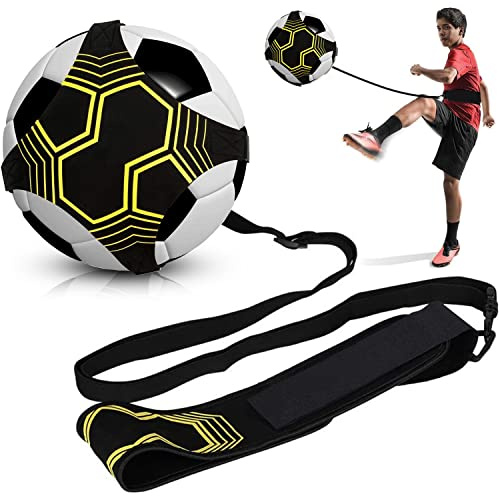 Favuit Ceinture d'entraînement de football réglable pour ballons de football de taille 3, 4, 5