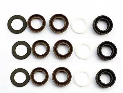 Pump Seal Kit (Oil & Water) for Triplex Pump (15mm) KM3400P / KM3700P / KM3400DX / KM3600DX Petrol & Diesel Pressure Washer