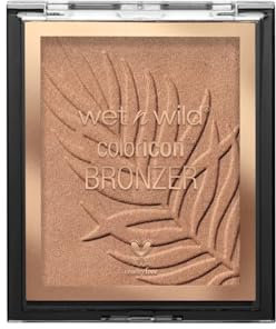 Wet n Wild, Color Icon Bronzer, Soft and Creamy Bronzer with Gel-infused, Long-wearing Formula, for a Sun-kissed Glow and Natural Tan Flush, Vegan, Ticket To Brazil