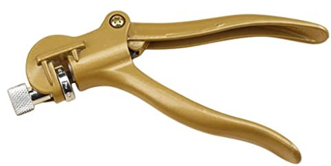 F Fityle Scie à Main Outil De Jeu De Scie En Alliage De Cuivre En Alliage De Zinc, Pince à Avoyer Réglable Pour Travail, Appuyez Doucement Sur La Poignée, Verrouillage De Précision