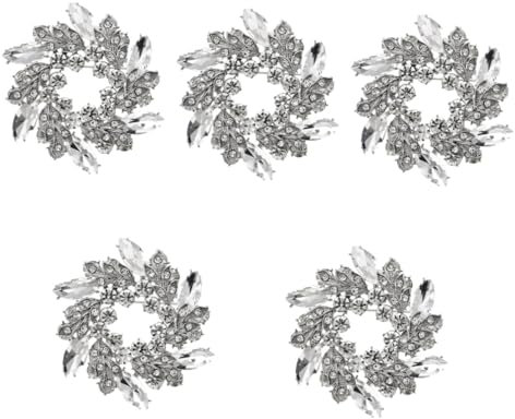 GALPADA 5stücke Bouquet Brosche Mit Strass Anstecknadel Für Hochzeiten Partys Und Besondere Anlässe Für Stilvolles Design Für Brautkleider Und Festliche Outfits