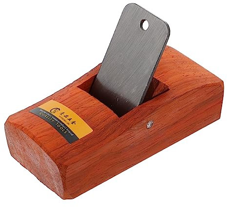 Veemoon 108mm Red Sandalwood Mini Wood Hand Planer Hand Wood Planer DIY Woodwork Tool Compact Carpenter for Surface Smoothing and Trimming