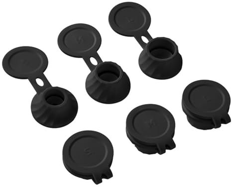Universal Bottle Emptying Kit 6 Pcs, 3 Sizes, Adapters, Get All Liquid Out