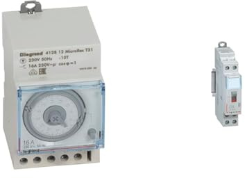 Legrand 412812 Non classé & 412544 CX3 BTICINO/Interrupteur, 2 NA 230 V Installation, 25