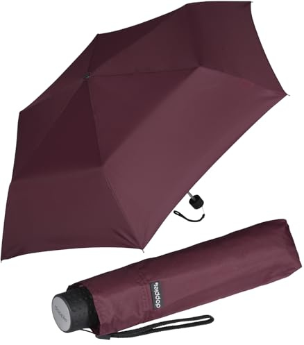 Regenschirm Doppler Super Mini Schirm Havanna Stick - stabil