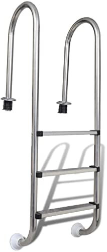 Pool & Spa Poolleiter 3 Stufen Edelstahl 304 120cm Pool & Spa Zubehör