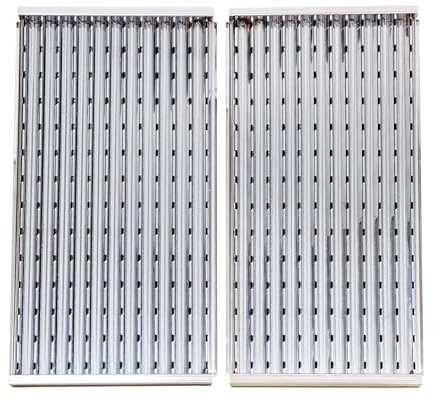 Hongso 43,8 cm Edelstahl-Tru-Infrarot-Emitterroste G362-2100-W1 Grill-Ersatzteile für Charbroil 2 Brenner 463642316, 463644220, 463675016, 463632520, 466642316 6 4666 642416 463245518 Modelle