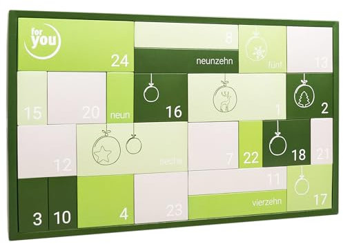 for you Adventskalender 2025-24 Tage voller Premium Nahrungsergänzung in Originalgrößen & Exklusive Probiergrößen & Healthy Snacks & Superfoods - Warenwert von über 230 € - Geschenkidee