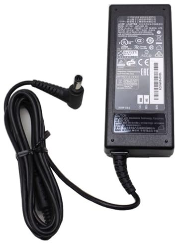 New 19V 3.42A 65W Replacement Charger For Fujitsu LIFEBOOK A3511 Laptop Ac Adapter with UK Power Cable Cord