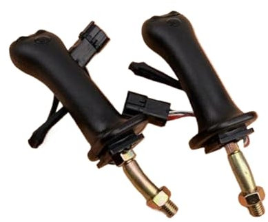 JUNPIY Kit de Joystick for Excavadora de 2 Piezas con 3 Botones Joystick de Excavadora
