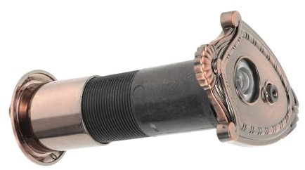 Veemoon 2-in-1 Türspion mit Klingel für Wohnungstüren Sichtschutz und Einfache Montage Geeignet für 35-44mm Türloch und 85-110mm Türstärke