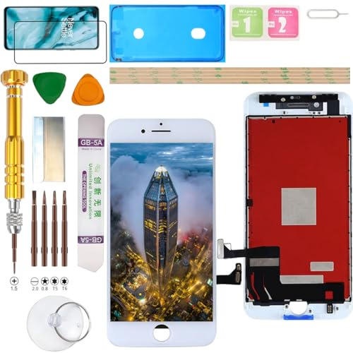 Gadget Troops (Incell) LCD-Display-Montage für iPhone 8 / SE 2020 A1905, A1863, A1906, A1907, A2275, A2296, A2298 Bildschirm Ersatz-Kit (weiß)
