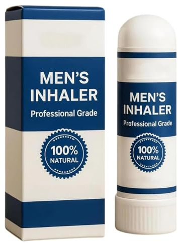 Fir-mx Men's Inhaler, Fir-mx Mannen Inhaler, Natural Nasal Inhalers Stick, Male Vitality Boost, ripristina l'energia, fornisce comfort quotidiano per guidare i viaggi in viaggio (1pcs)
