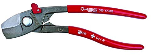 Orbis 9O 47-220 SBA Kabelschneider, abgewinkelt, 2/0 AWG, 21,6 cm